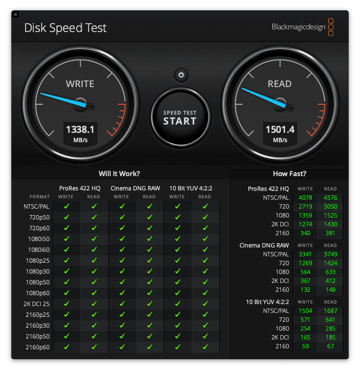 DiskSpeedTest Adata XPG SX8200 Pro 1TB