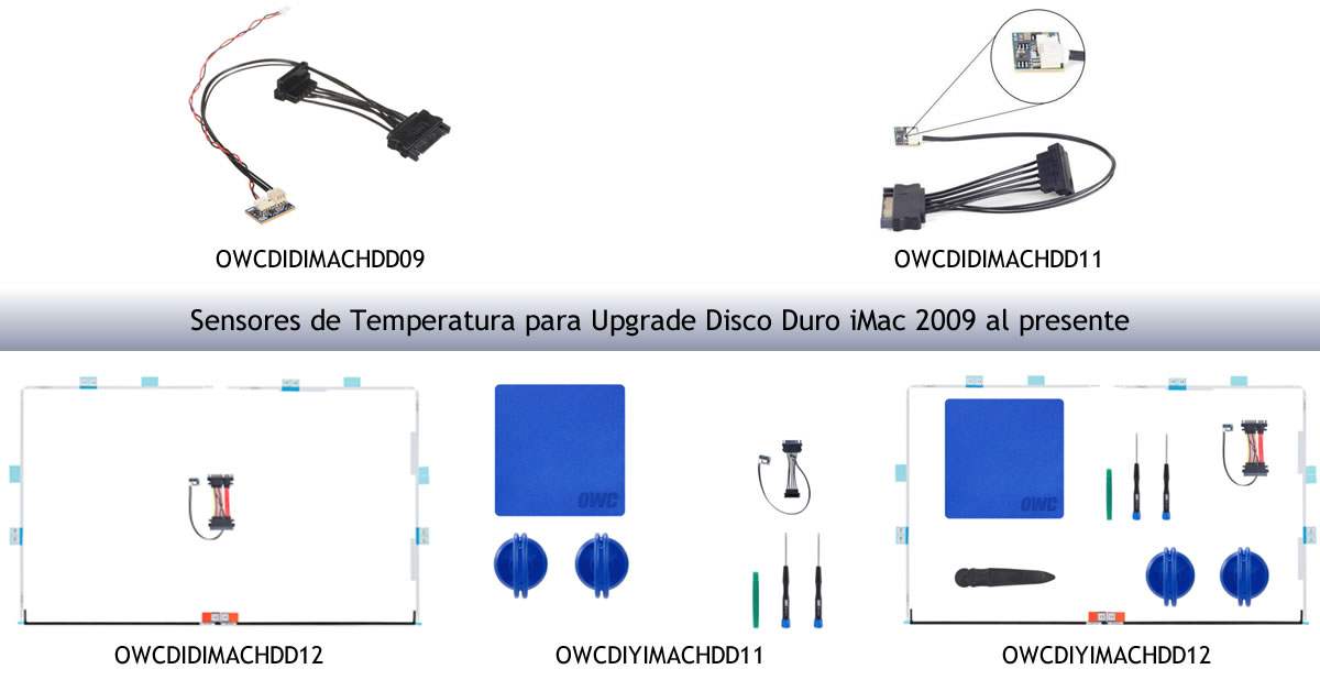 Sensores HDD Mac OWC